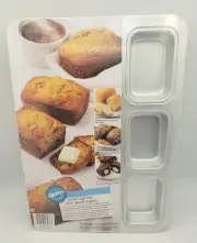 Wilton Petite Mini Loaf Pan 9 Servings Cake NEW 2105 Vintage 1994 Cookie Bars