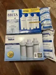 BRITA Pitcher Replacement Filters 11 Tots Fits All Brita Pitchers Dispensers New