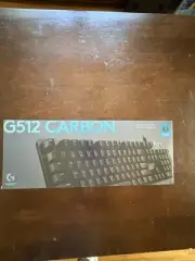 Logitech G512 RGB Mechanical Wired Gaming Keyboard, Carbon 920-009342 920009342