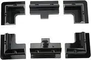 MUNEFE 6 Pcs Solar Panel Mounting Bracket, Solar Panel Corner Bracket, Solar Panel Corner Support for RV, Yacht and Flat Roof PV Systems