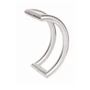 Scope Entrance Pull Handle C Mitre Offset 300x32 Satin Stainless Steel