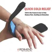 Hot & Cold Gel Pack Wrap & Slippers Pain Swelling Arthritis Blood Circulation