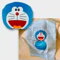 在飛比找momo購物網優惠-【Doraemon 哆啦A夢】哆啦A夢兩用被 頭型款(涼被抱