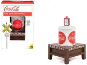 "Coca-Cola" Water Tower with Light "Bricktown" for 1/87 (HO) Scale Models by Cla