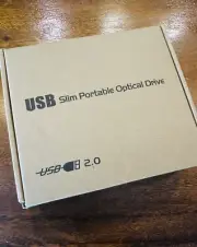 External CD DVD Drive, USB 2.0 Slim Protable External CD-RW