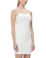Herve Leger Strapless Bandage Dress
