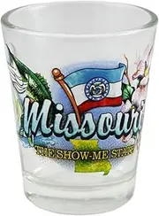 Missouri Show Me State Elements Shot Glass Glassware
