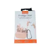 Aiwa Prodigy Clear True Wireless Earphones, 20 Hour Playtime, Low Latency, Pink