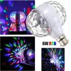 B22 E27 Double-headed Disco Lamp Rotating Bulb Stage Light Bulb Crystal Ball