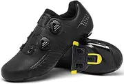 Mens Womens Cycling Bike Shoes Compatible with Peloton SPD ARC Look Delta Cleats Breathable Comfortable Indoor Spin Cycle Road Shoes