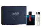 Prada Luna Rossa Ocean EDT 100ml Perfume Gift Set - Brand New -Genuine