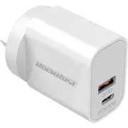 RockRose Casa AC MAX 30W PD & QC 3.0 USB-C AC Wall Charger USB-C & USB-A Dual Port [RRTC17AU]