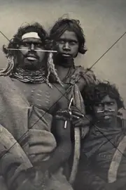 Australian Aboriginals of the Kulin Nation Photo Print - 6" x 4"