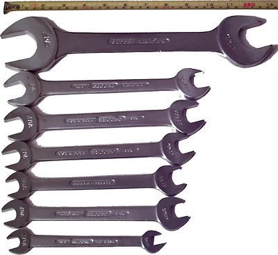 GEDORE AF SPANNER SET. HAND TOOLS 7pc Crome Vanadium
