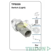 TRIDON OIL PRESSURE FOR Volvo S40 02/97-03/01 1.8L(B4184S, S2) DOHC 16V TPS059 (for: Volvo)