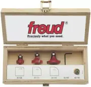 89-100 3-Piece round over and Beading Router Bit Set
