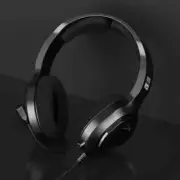 Altec Lansing ALGH9603/led wired gaming headset, (BLACK w/LED), NEW