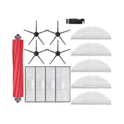 15PCS Main Side Brush Mop Filter for S7 MaxV / Plus / Ultra G10S / G10S Pro Robot Vacuum Cleaner Parts