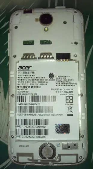 $${故障機}Acer Liquid Z330 $$