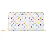 Louis Vuitton Takashi Murakami M13922 LV TM Zippy Wallet Brand New multicolor