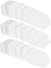 Homoyoyo 400pcs Hexagon Paper Piecing Templates for Quilting Durable DIY Patchwork Supplies for Creative Sewing Projects Easy to Clean and Maintain Hexagon Shapes