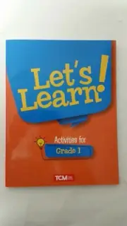 TCM LET'S LEARN ACTIVITY BOOK 1ST GRADE Workbook