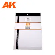 AK Interactive Styrene Sheet - 1.5mm Thickness x 245 x 195mm x 1 Unit