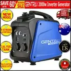 Gentrax 2000w Pure Sine Wave Inverter Generator New 2023 Design 4-Stroke Engine