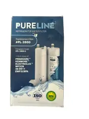 Sealed Pureline Refrigerator Water Filter #PL-2800 New Sealed 2 Pack