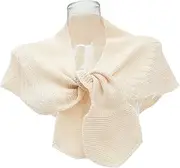 [Beavorty] 1pc Delicate Cashmere Knitting Shawl Wrap for Women Lightweight Comfortable Scarf Stylish Design for Dress Collocation and Sun Protection