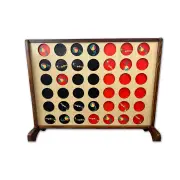 Wooden Mega 4 - Custom Branded Connect Four Game