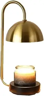 LeoLeoyy lamp Retro Melting Wax Lamp Golden Wax Melt Burner Iron Craft Electric Wax Burner for Bathroom Coffee Shop Wax lamp