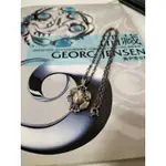 【首刻】GEORG JENSEN 喬治傑生 2000年度項鍊 千禧年 銀石 銀球款 丹麥製 保證真品（裸件無盒)