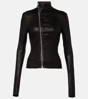 [Rick Owens] Rick Owens Gary leather jacket AU 12 black