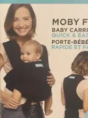 MOBY baby wrap carrier 8-33 LBS Ages 0+ New In A Box Newborn To 33lbs