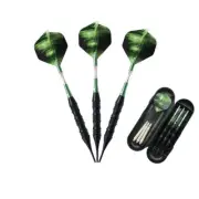 Cavalier 3pcs Soft Tip Training Darts Box Green for Electronic Dartboard Green