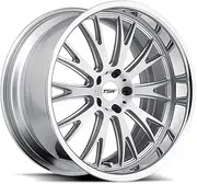 TSW MONACO Silver Wheel with Painted Finish (20 x 10.5 inches /5 x 4 inches, 25 mm Offset)