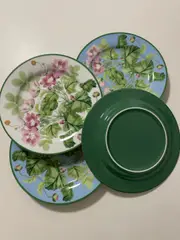 4 Flat 8 inch plate set