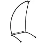 Hammock Chair Stand Metal Frame C Shape Hammock Stand Black