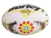 Burley Sekem Indigenous Rugby League Ball -Size 5 (Brand New)