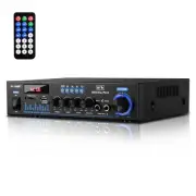 AV-568 Stereo Home Audio Amplifier,300W Max Power Home Theater Stereo Amplifi...
