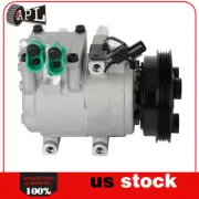 A/C AC Compressor w/ Clutch for 2001 -2005 Hyundai Accent 1.6L CO 10920C (for: Hyundai)