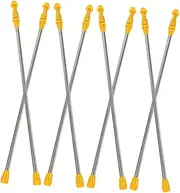 FONDOTIN 8pcs Long Reach Replacement Sprayer Wand Extendable Telescopic Pole for Agricultural Use Spray Wand for Gardens Orchards and Farms