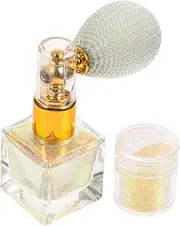 NULYLU 1 Set Body Air Bag Powder Sparkle Powder Body Highlight Powder Spray Body Highlighter Powder Glitter Highlight Spray Body Shimmer Powder Glitter Spray for Hair Body