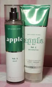 Bath & Body Works Apple Mist & Cream Set- NEW