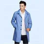 [CNPRAZ] Electromagnetic Radiation Protective Overalls Station Substation and Communication Electromagnetic Radiation Silver Fiber EMF Shielding Clothing,Blue,XL