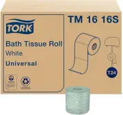 Septic Safe Toilet Paper, White, 2-Ply, Eco-Friendly 96 Rolls X 500 Sheets