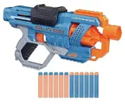 NERF Hasbro Elite 2.0 Commander RD 6 Blaster US Version 12 Official Nerf Darts