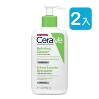 在飛比找PChome24h購物優惠-CeraVe適樂膚 輕柔保濕潔膚露236ml (2入)
