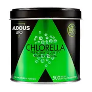 Aldous Bio Chlorella Eco 1500mg maximum dose 500 tablets
